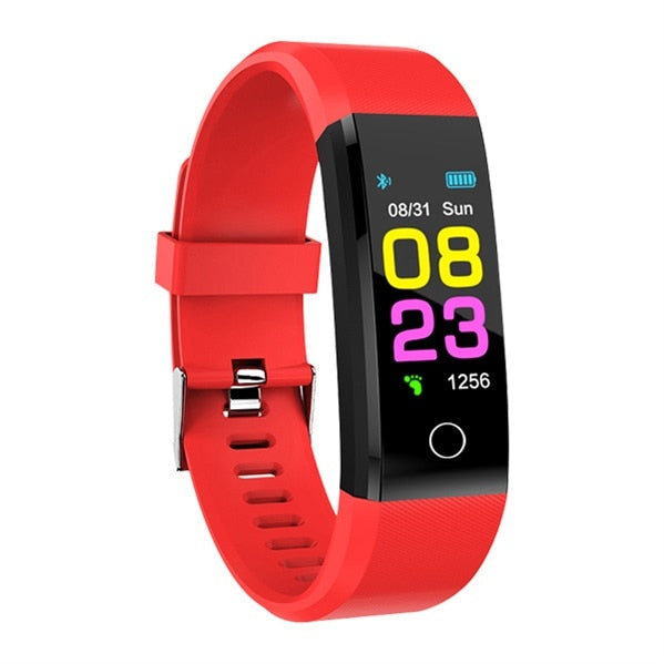 Zapet novo relógio inteligente das mulheres dos homens monitor de freqüência cardíaca pressão arterial fitness rastreador smartwatch esporte relógio para ios android + caixa