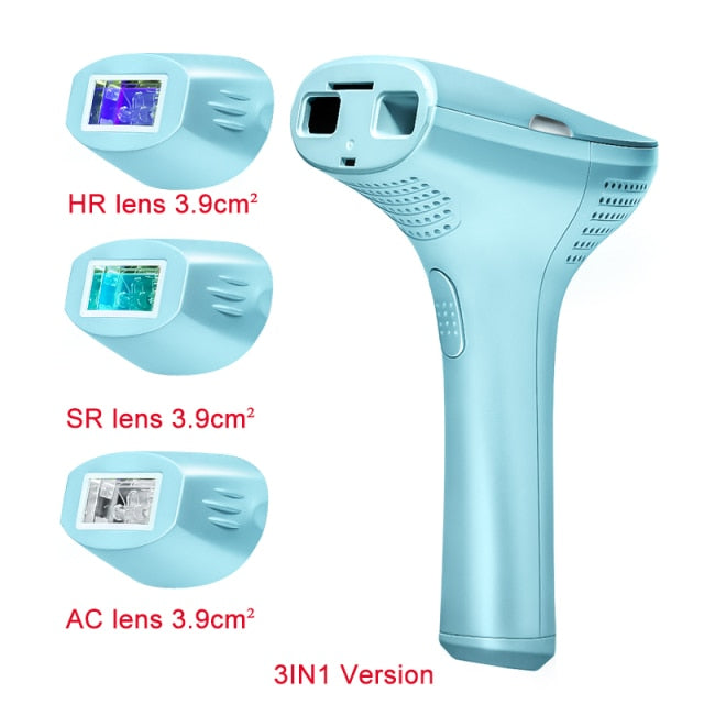 Mlay IPL Hair removal Epilator a Laser Permanent Malay Hair Removal Machine Face Body Electric depilador a Laser 500000 Flashes