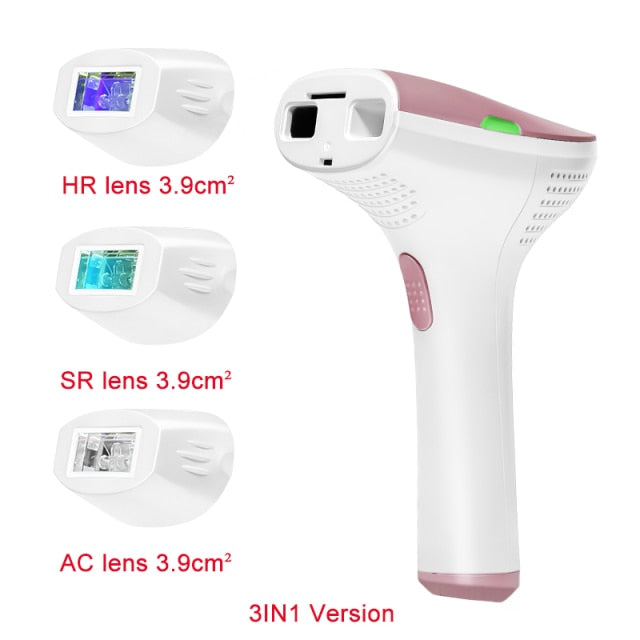 Mlay IPL Hair removal Epilator a Laser Permanent Malay Hair Removal Machine Face Body Electric depilador a Laser 500000 Flashes