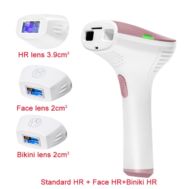 Mlay IPL Hair removal Epilator a Laser Permanent Malay Hair Removal Machine Face Body Electric depilador a Laser 500000 Flashes