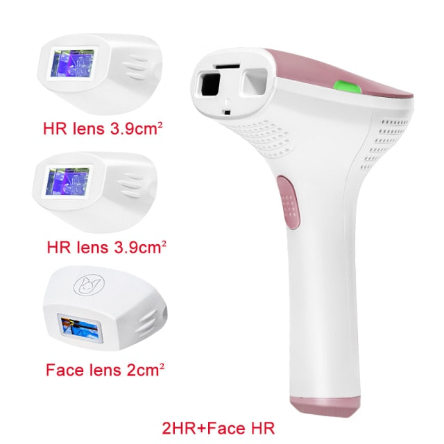 Mlay IPL Hair removal Epilator a Laser Permanent Malay Hair Removal Machine Face Body Electric depilador a Laser 500000 Flashes