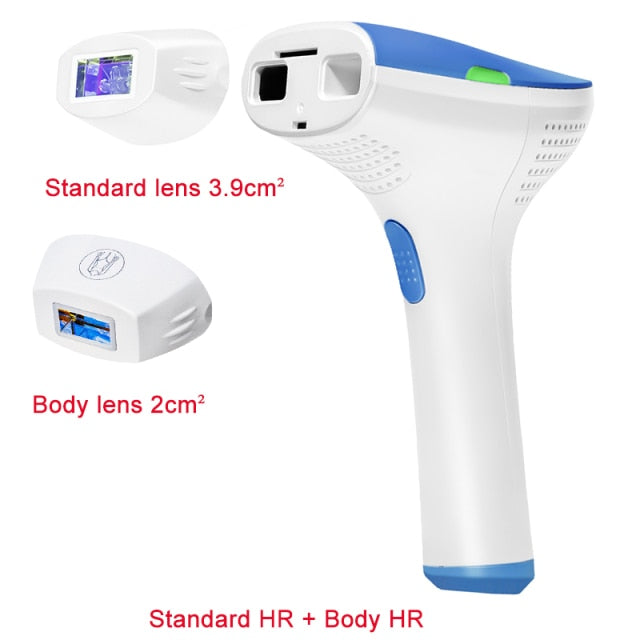 Mlay IPL Hair removal Epilator a Laser Permanent Malay Hair Removal Machine Face Body Electric depilador a Laser 500000 Flashes