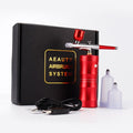 Maquiagem profissional aerógrafo com compressor Nano